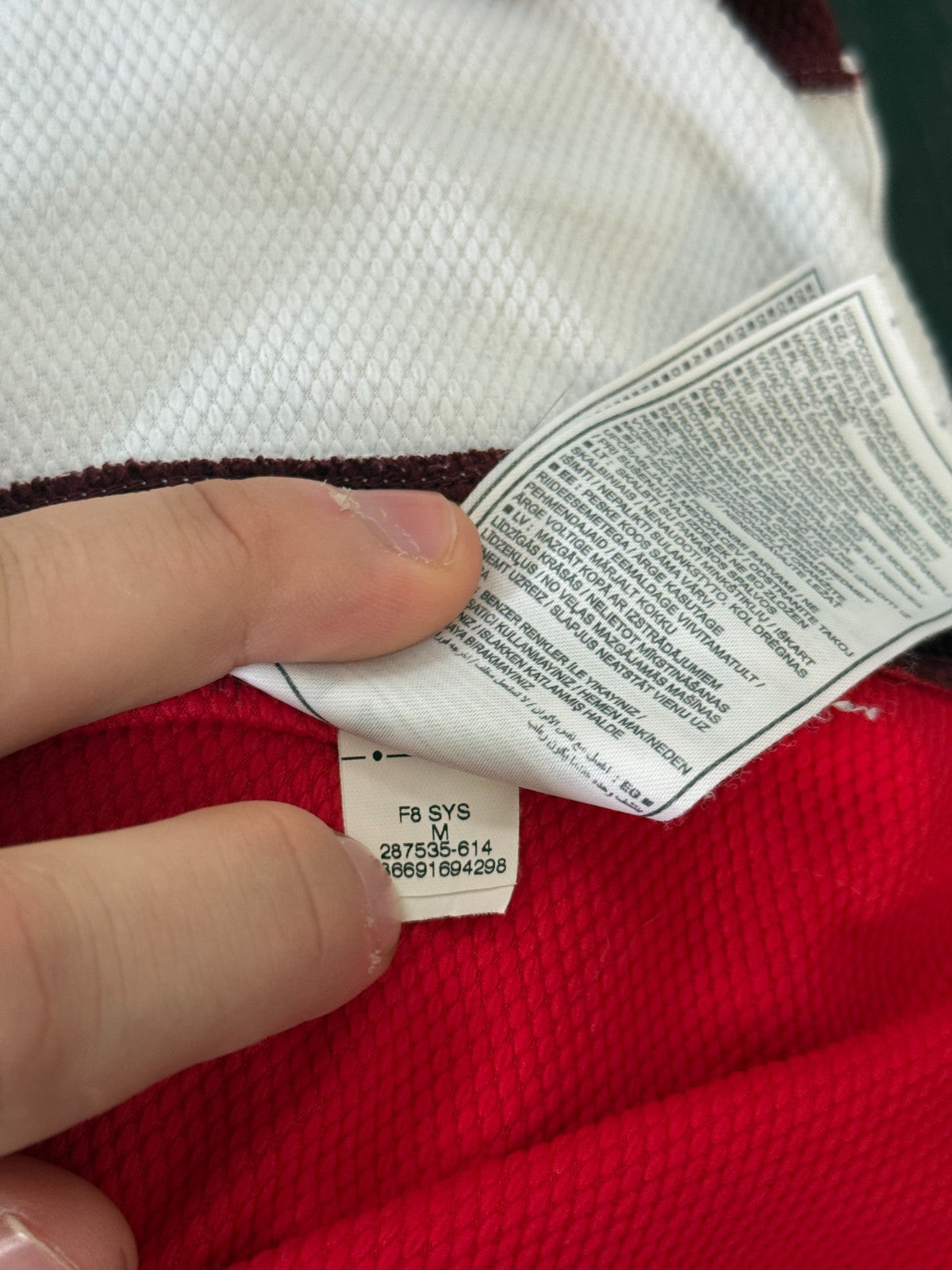 Original Nike Arsenal 2008/2009 Home Shirt Mens Medium6