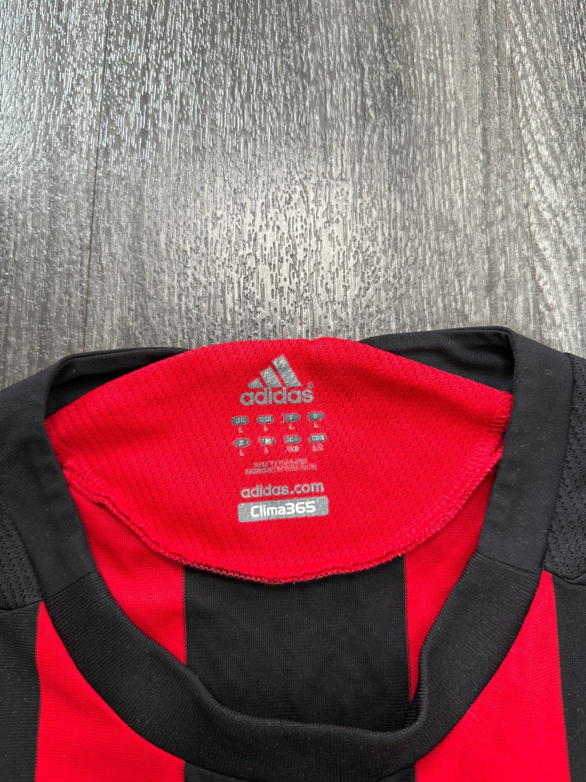 Original Authentic Adidas AC Milan 2008/2009 Home Shirt Mens Large2