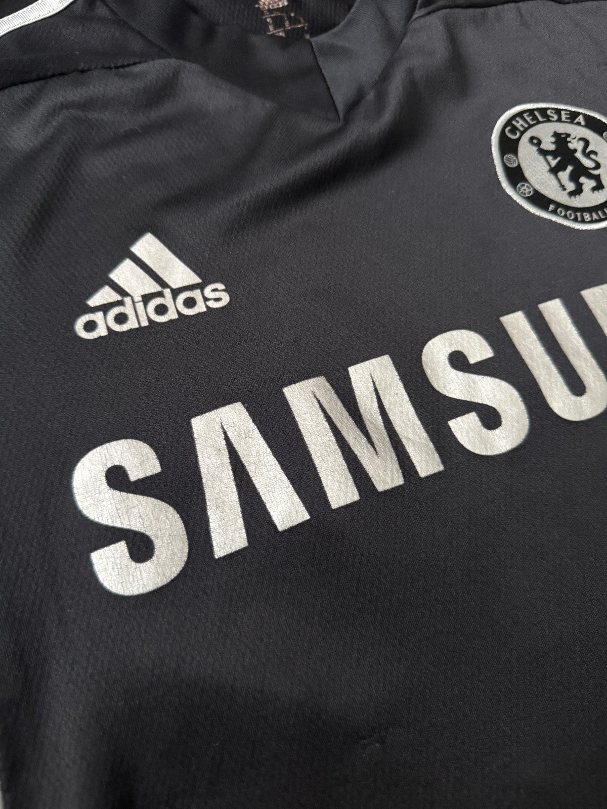 Original Adidas Chelsea 2013/2014 Third Shirt ZOLA 25 Mens Small S5