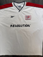 Original Authentic Reebok New England Revolution 1999 Away Shirt Mens XXL 2XL0