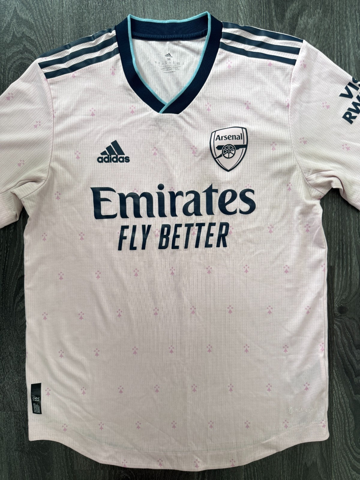 PLAYER ISSUE Original Adidas Arsenal 2022/2023 Third Shirt Mens Medium1