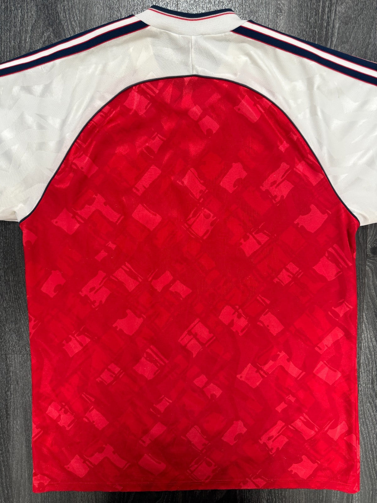Original Adidas Arsenal 1990/1991 Home Shirt Mens Medium11