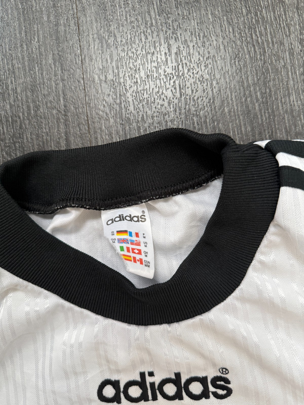 Original Authentic Adidas Stockport County 1996/1997 Away Shirt Mens Medium2