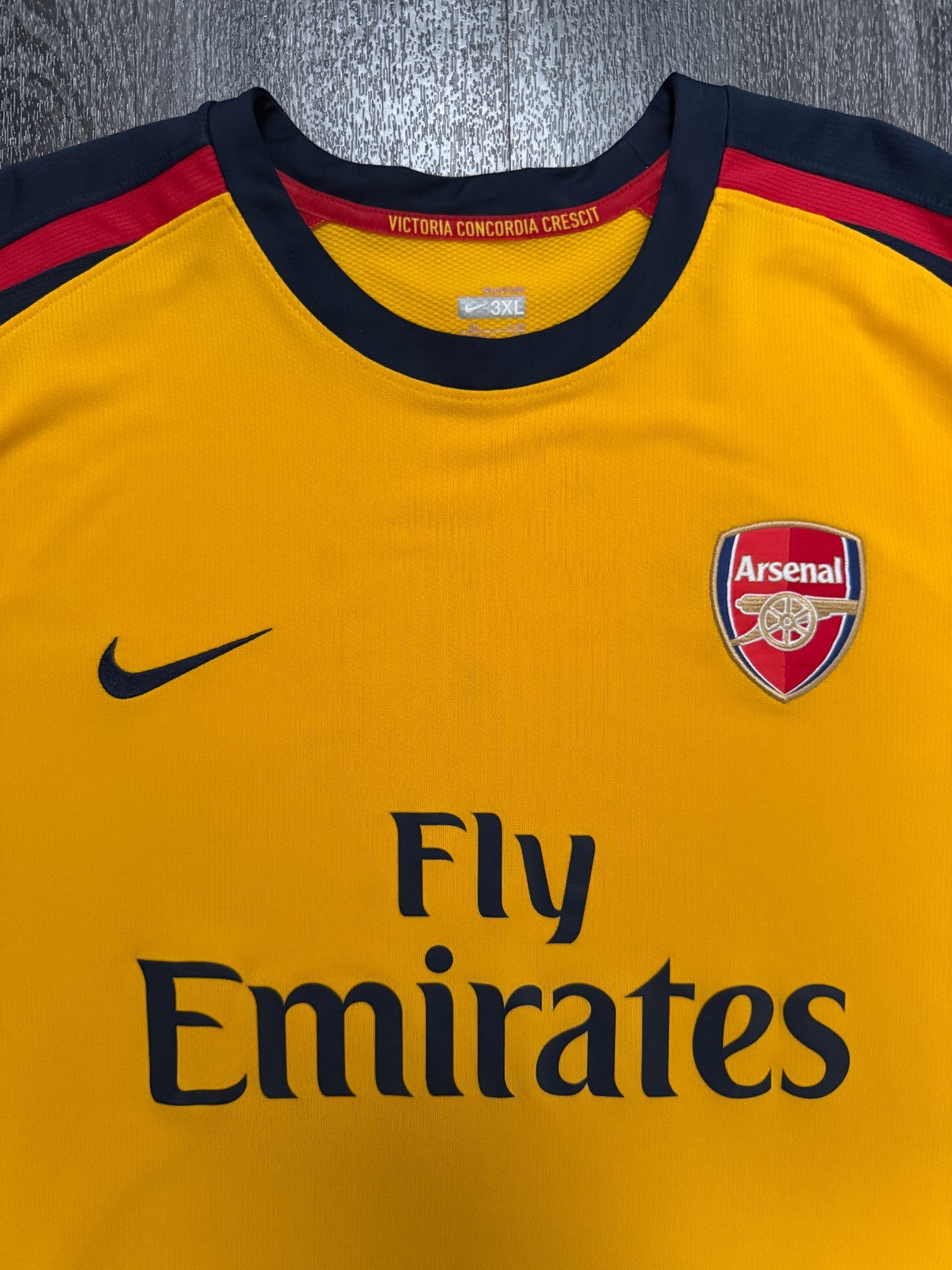 Original Nike Arsenal 2008/2009 Away Shirt Mens 3XL XXXL1