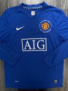 Original Nike Manchester United 2008/2009 Long Sleeve Third Shirt RONALDO 7 M3