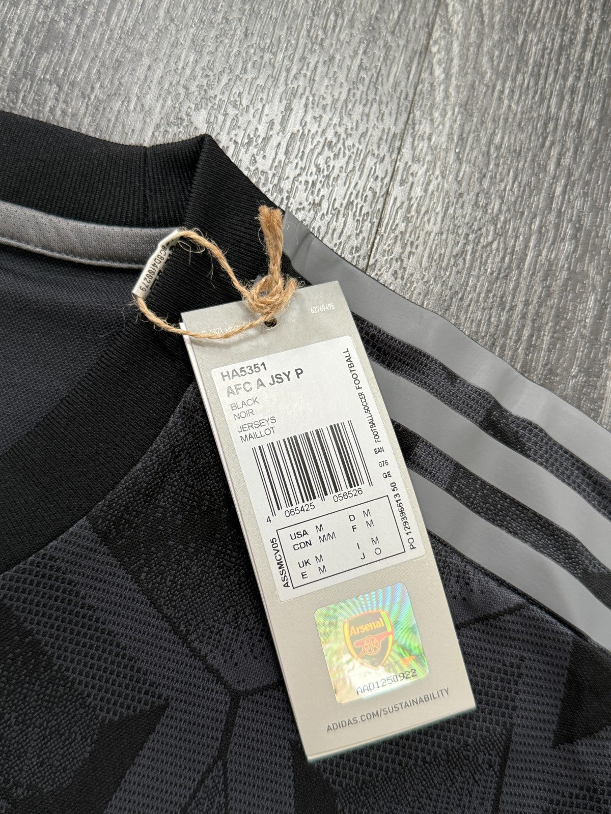 PLAYER ISSUE BNWT Arsenal 2022/2023 Away Shirt Mens Medium3