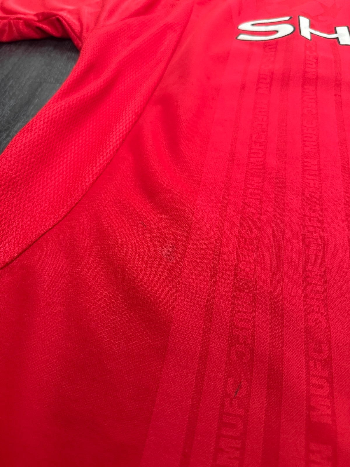 Original Umbro Manchester United 1999 Champions League Home Shirt Mens XL9