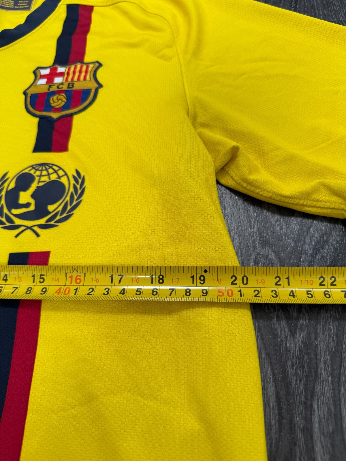 Original Nike FC Barcelona 2008/2009 Away Shirt Shirt Mens Medium5
