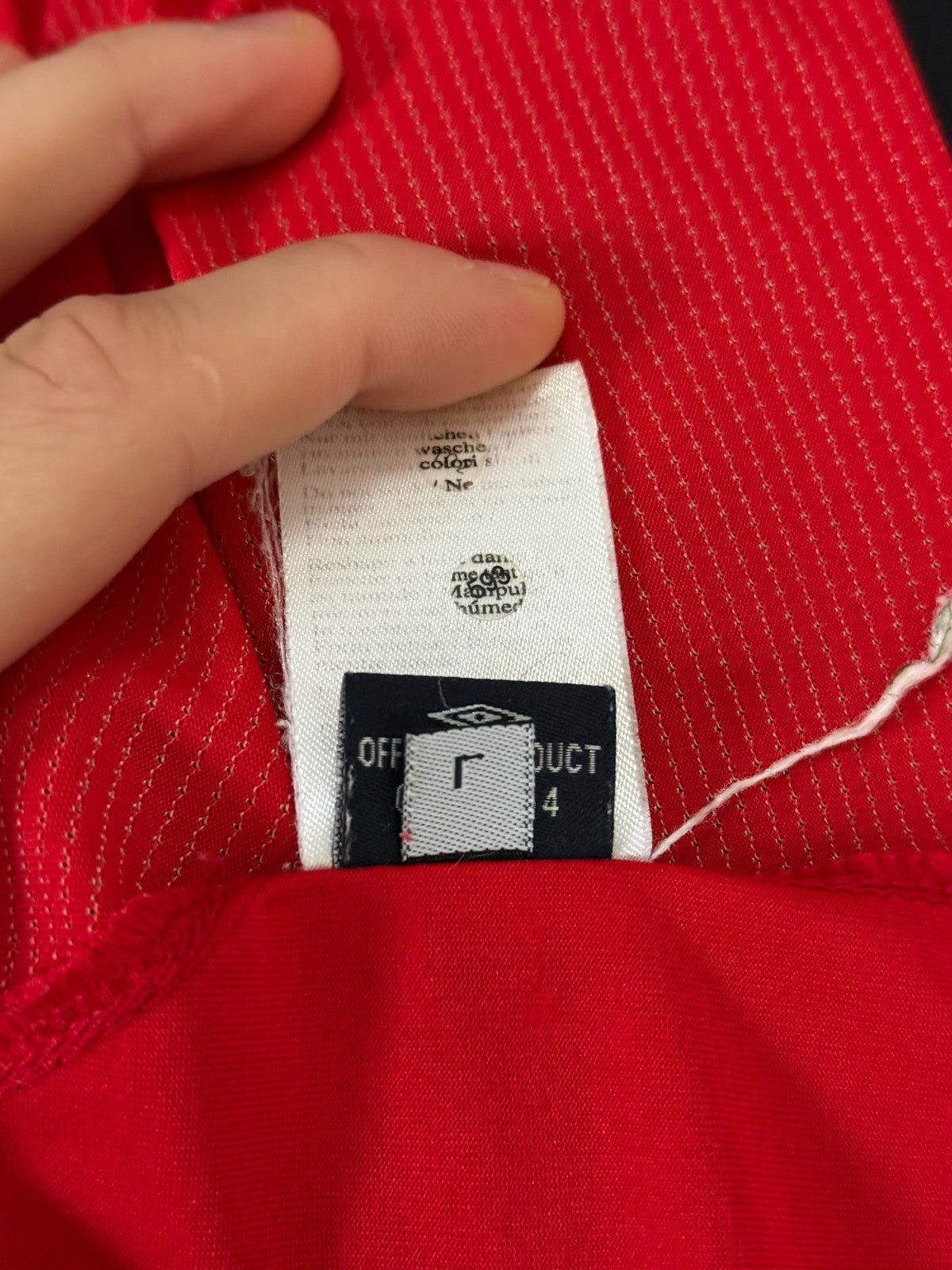 Original Umbro Nottingham Forest 2004/2005 Home SHirt Mens Large L6