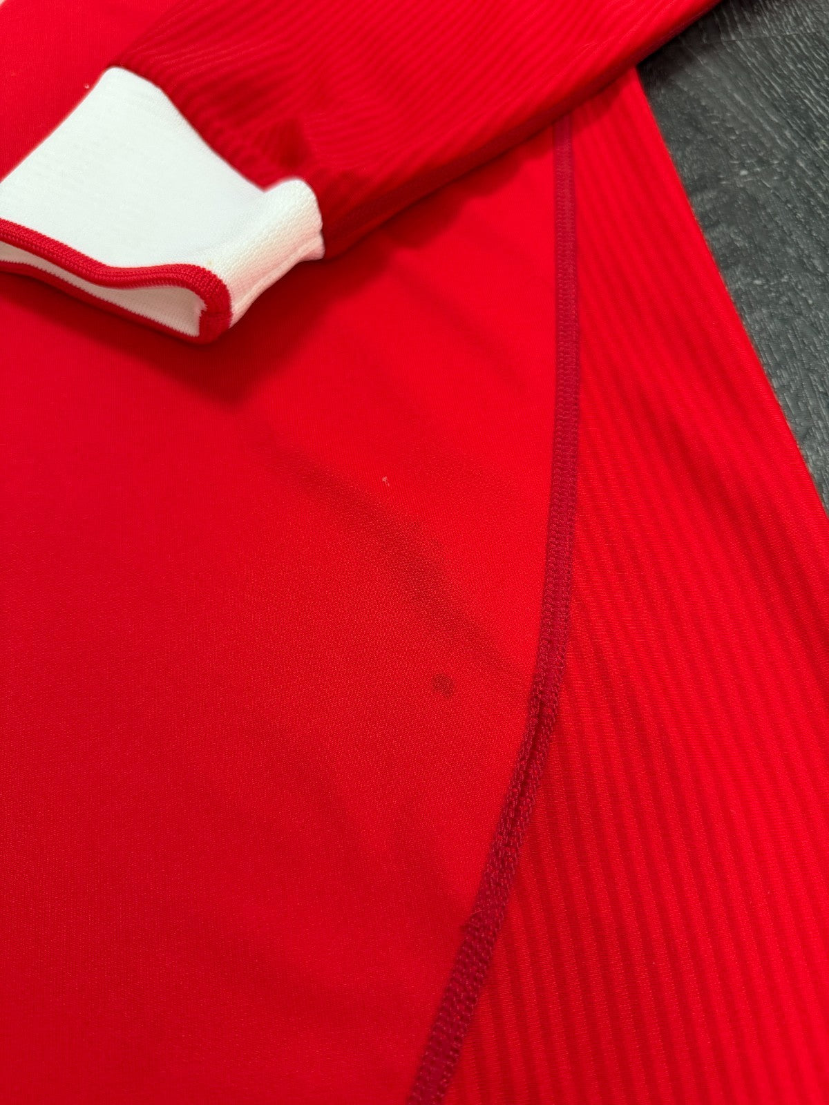 Original Reebok Liverpool 2002/2003 Long Sleeve Home Shirt Mens XXL 2XL3