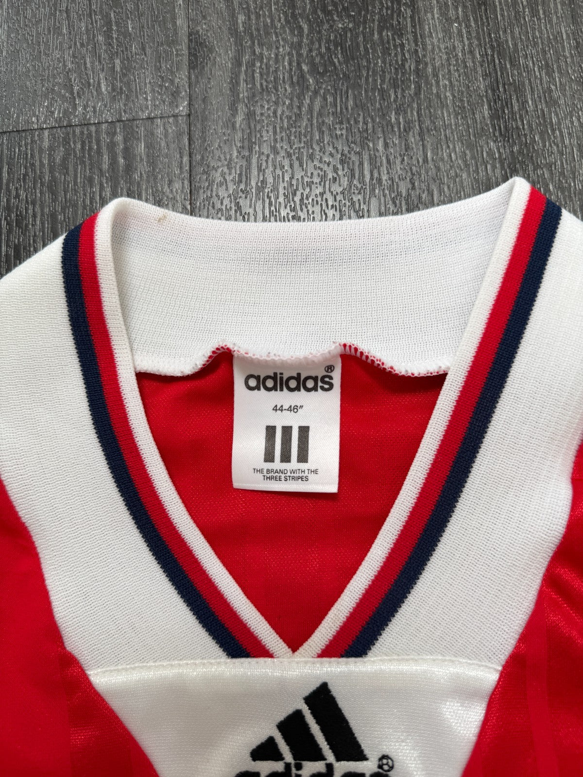 Original Adidas Arsenal 1992/1993 Long Sleeve Home Shirt Mens Extra Large2