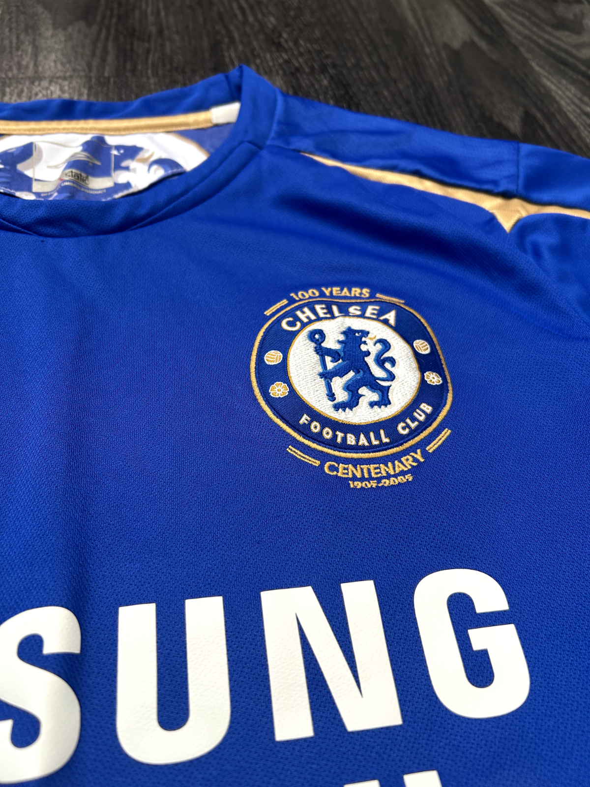 Original Authentic Umbro Chelsea 2005/2006 Home Shirt Mens Medium8