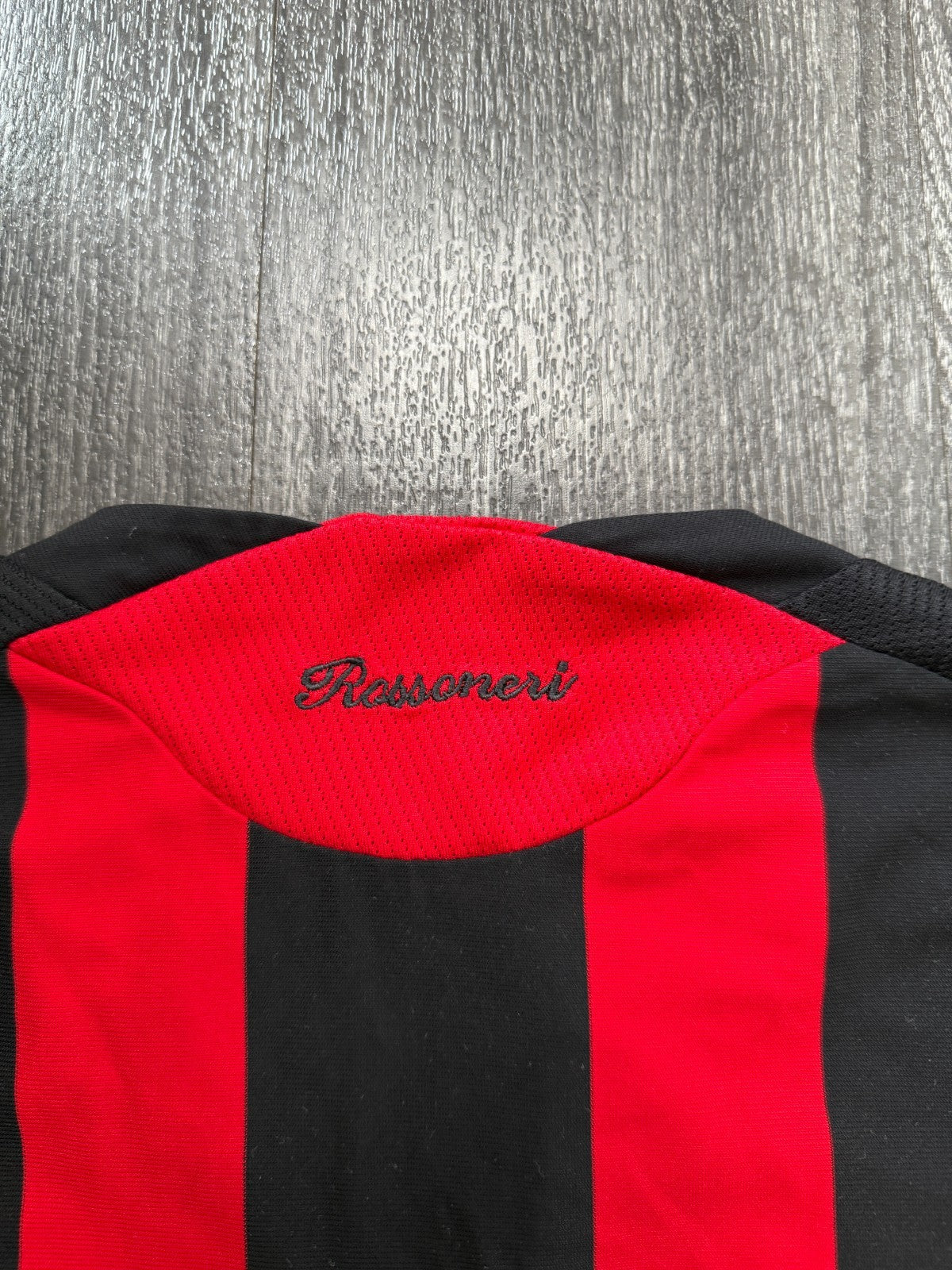 Original Authentic Adidas AC Milan 2008/2009 Home Shirt Mens Large6