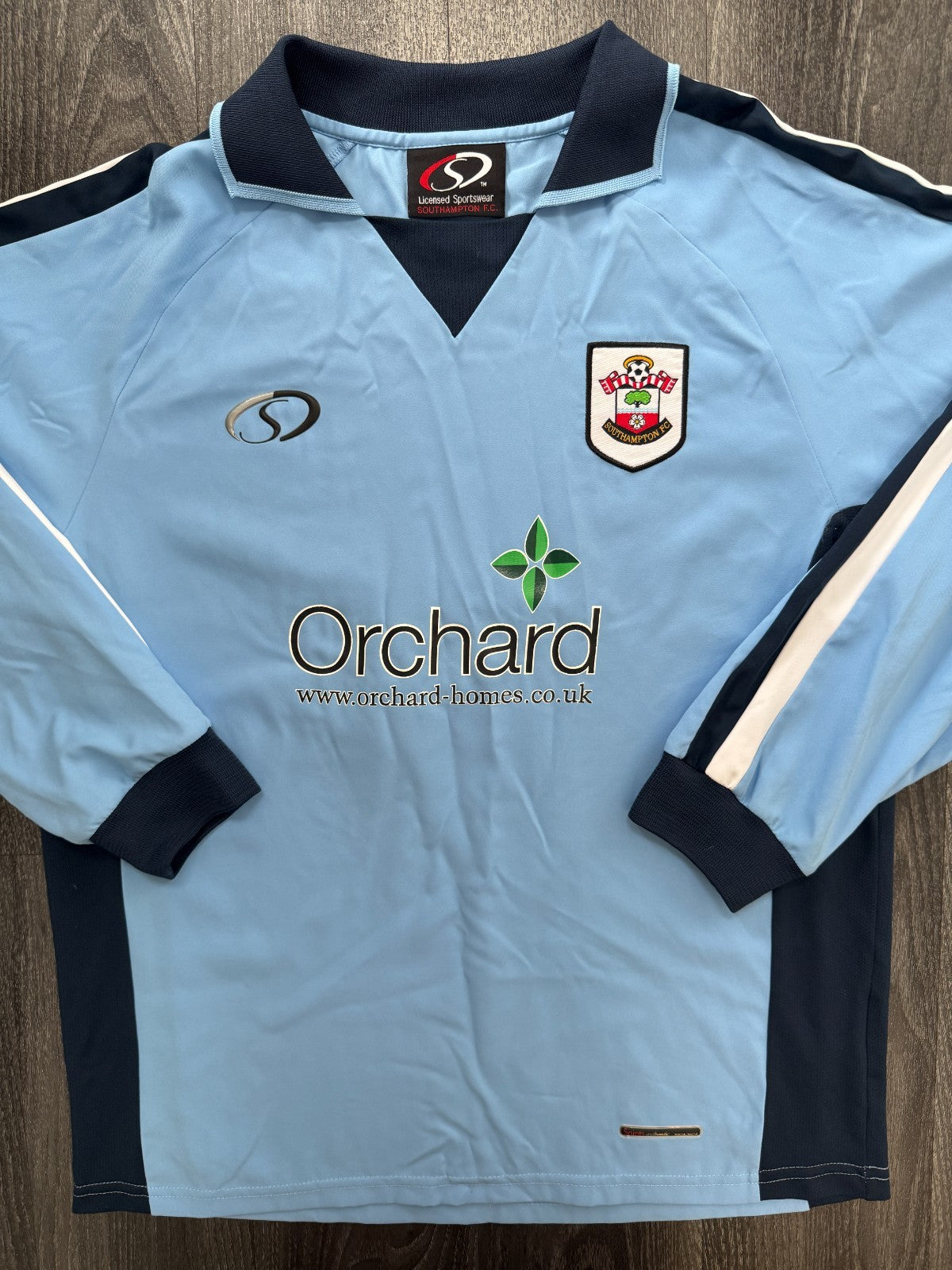 Original Authentic Southampton 2004/2005 Long Sleeve Third Shirt Mens Large0