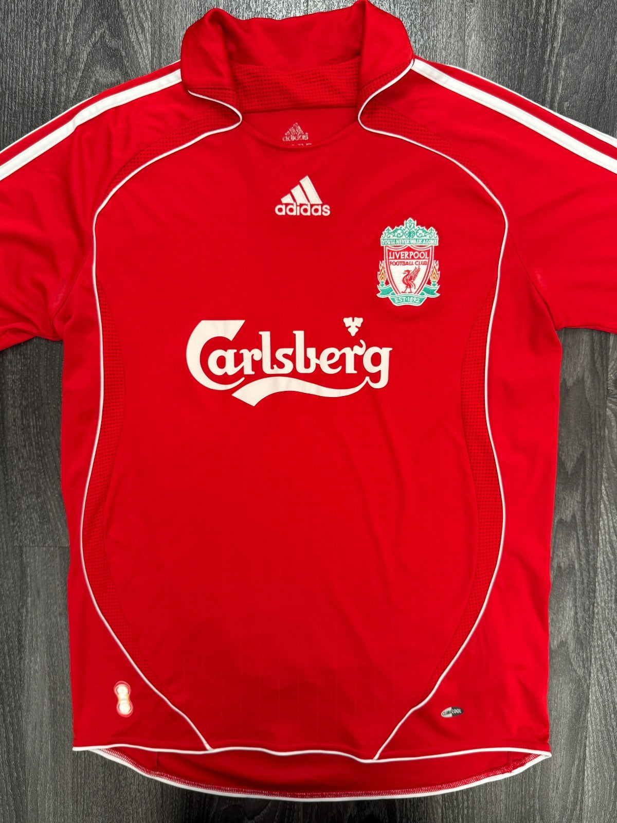 Original Adidas Liverpool 2006/2007 Home Shirt Mens Medium0