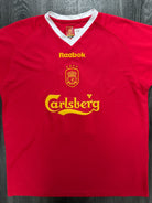 Original Reebok Liverpool 2002/2003 European Home Shirt Mens Large L0