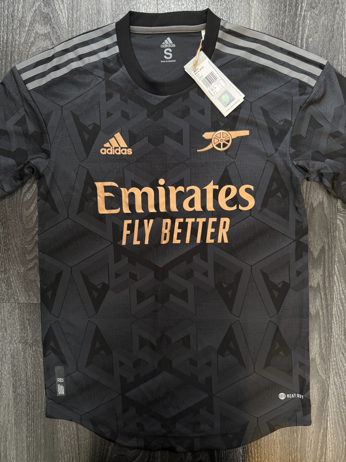 BNWT Player Issue Adidas Arsenal 2022/2023 Away Shirt Mens Small0