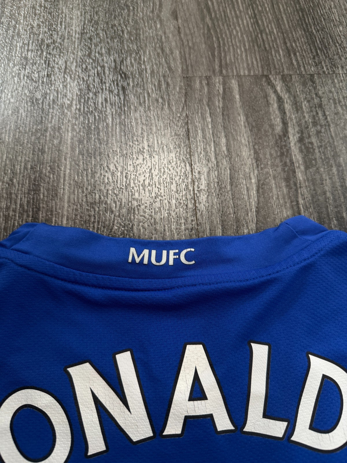 Original Nike Manchester United 2008/2009 Long Sleeve Third Shirt RONALDO 7 M9