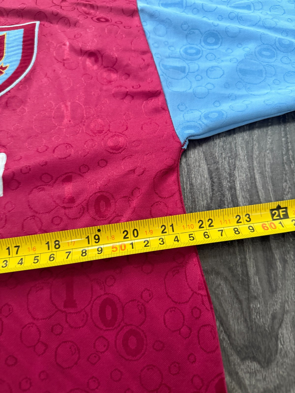 Original Authentic PONY West Ham United 1995/1996 Home Shirt Large6