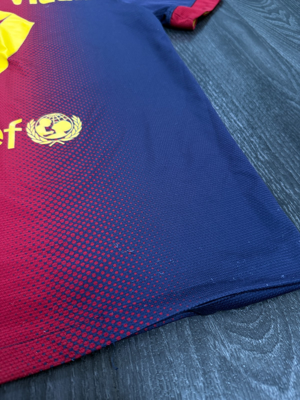 Original Nike Barcelona 2012/2013 Home Shirt DAVID VILLA 7 Mens Small10