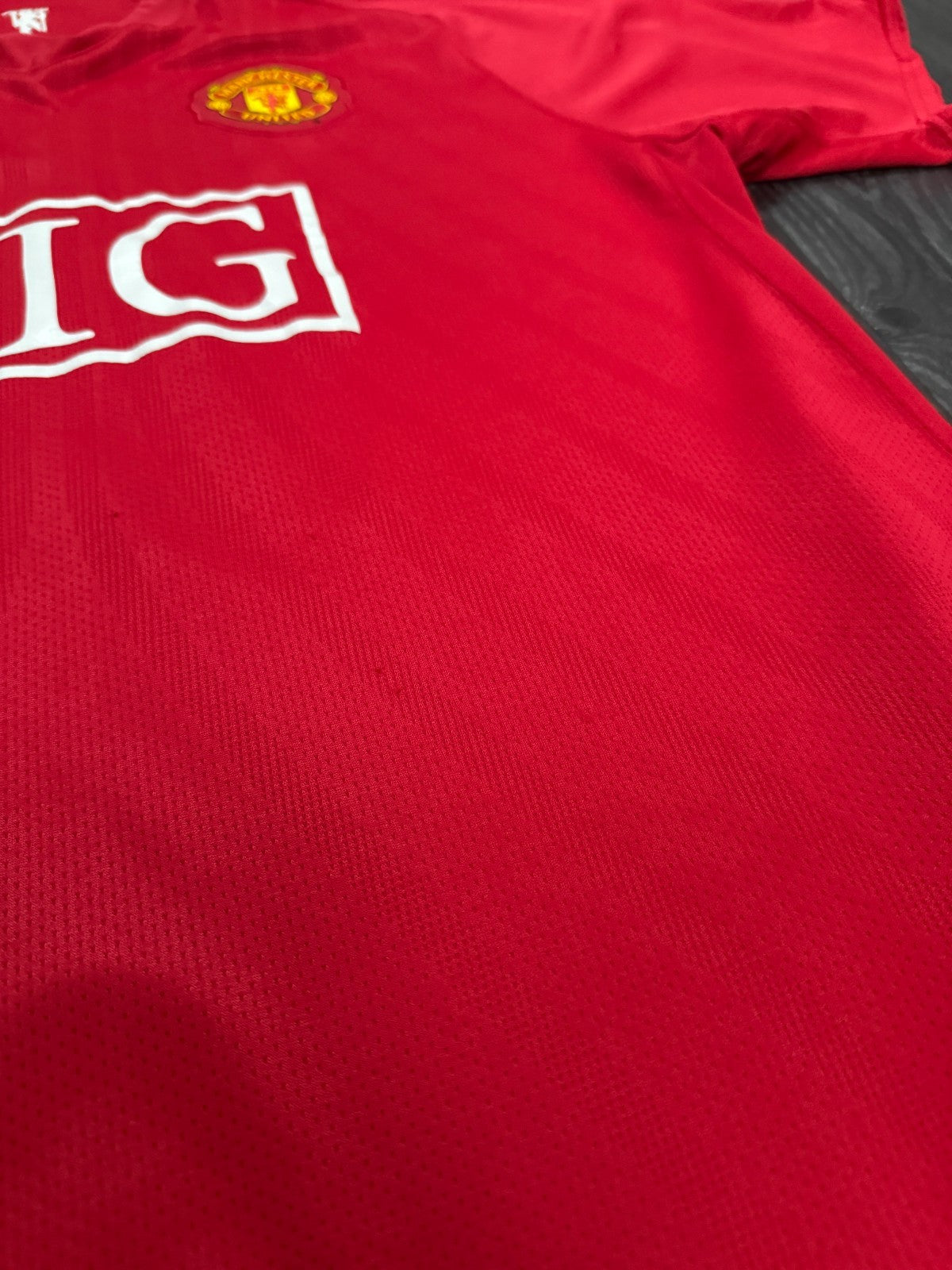 Original Nike Manchester United 2007/2008 Home Shirt VIDIC 15 Mens Extra Large5