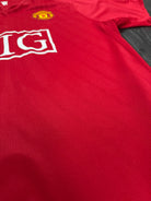 Original Nike Manchester United 2007/2008 Home Shirt VIDIC 15 Mens Extra Large5