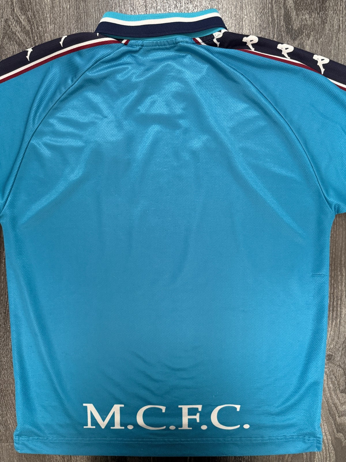 Original Kappa Manchester City 1997/1998 Home Shirt Mens Large7