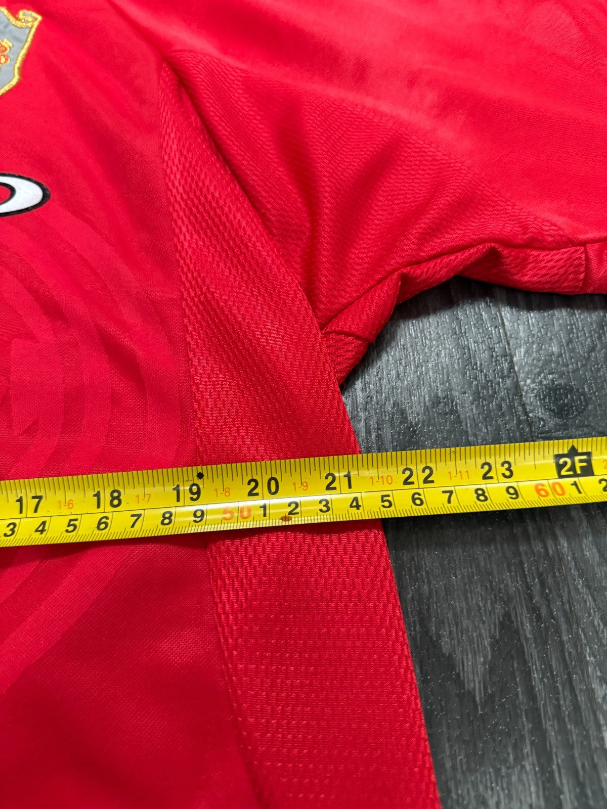 Original Umbro Manchester United 1999 Champions League Home Shirt Mens XL4