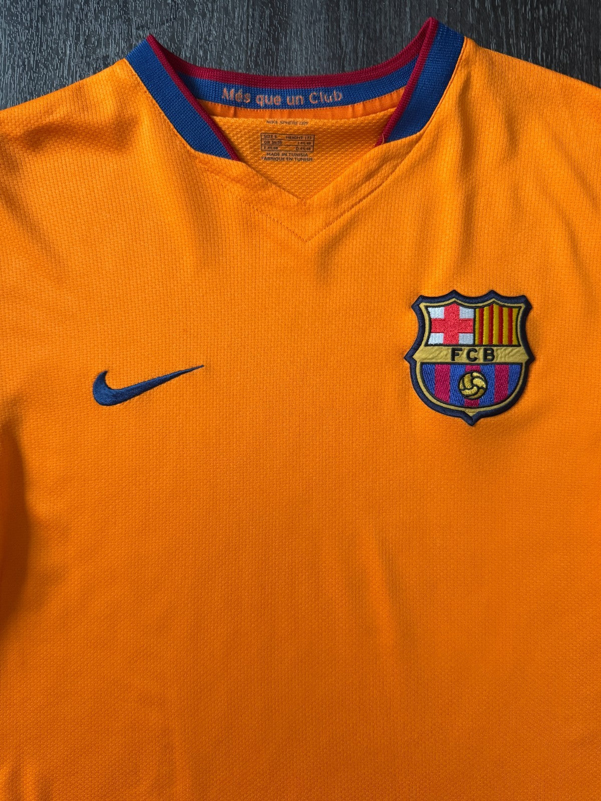 Original Nike Barcelona 2006/2007 Away Shirt Mens Small S1