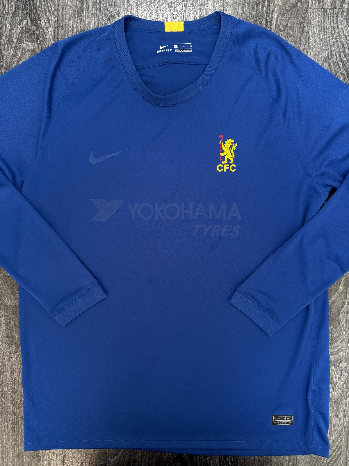 Nike Chelsea 2019/2020 Long Sleeve 50th Anniversary Fourth Shirt Mens XL0
