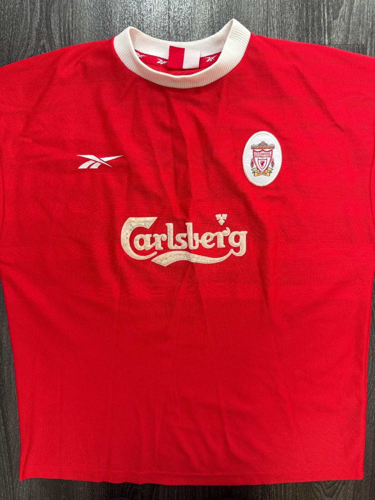 Original Reebok Liverpool 1998/1999 Home Shirt Mens XXL 2XL0