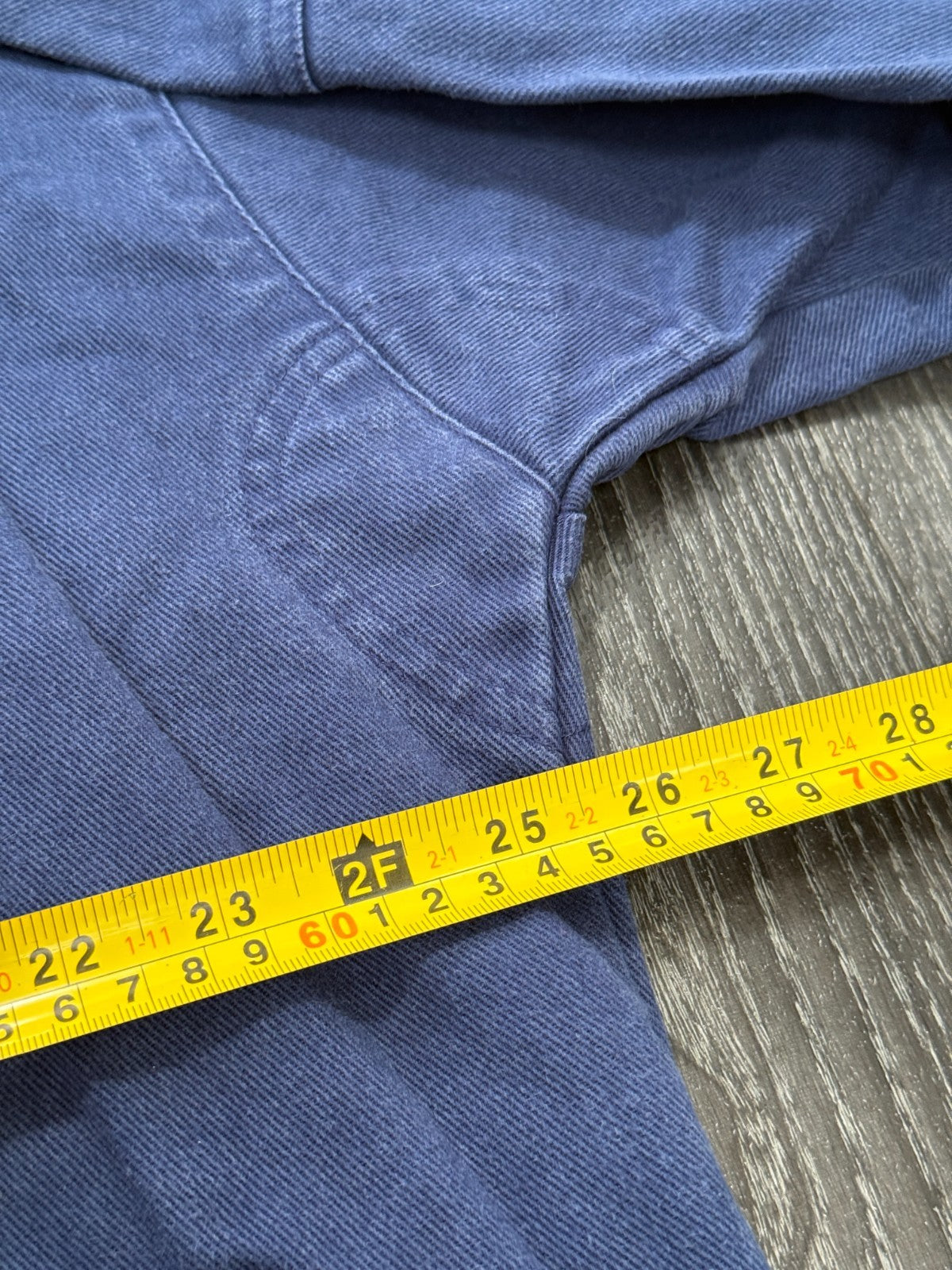 Original Authentic Nike Arsenal 1995/1996 Denim Drill Top Jacket Mens XL6