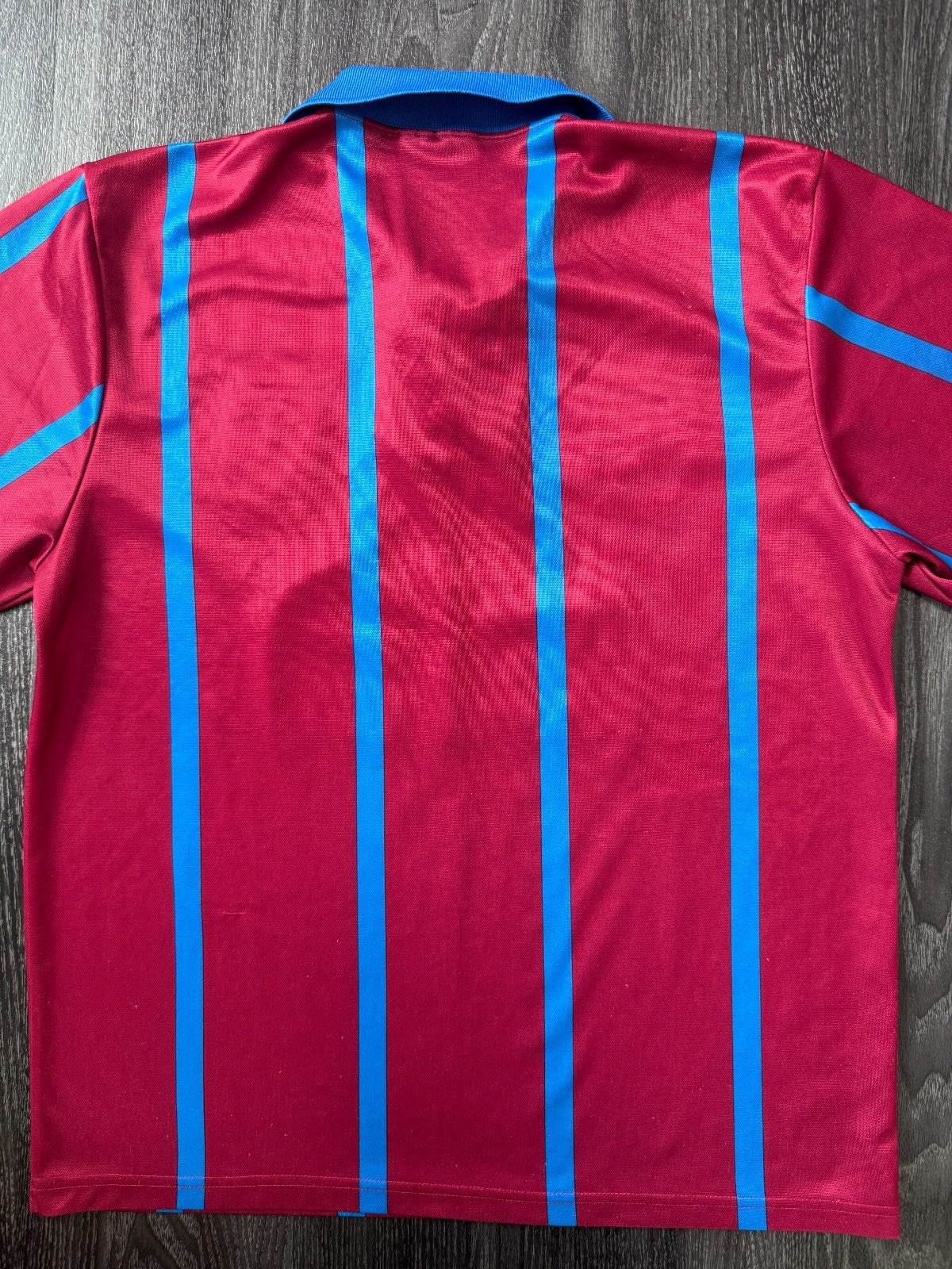 Original Authentic Asics Aston Villa 1993/1994 Home Shirt Mens Medium8