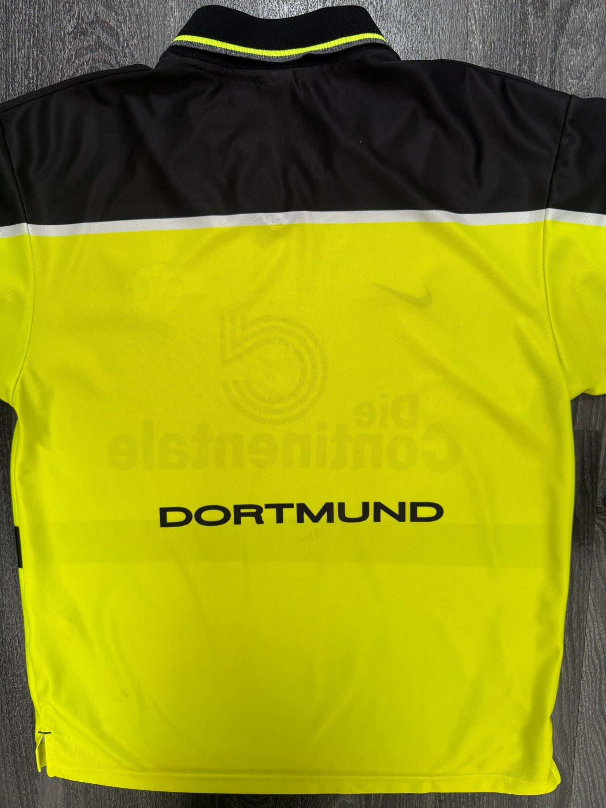 Original Nike Borussia Dortmund BVB 1997/1998 Home Shirt Mens Extra Large XL6