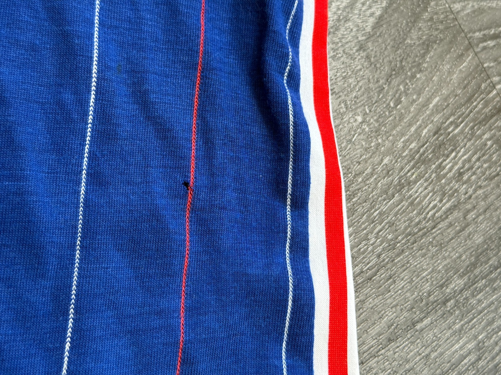 Original Adidas France Football 1982 Long Sleeve Home Shirt Mens Small10