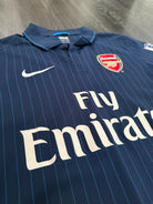 Original Nike Arsenal 2009/2010 Away Shirt DIABY 2 Mens Small S5
