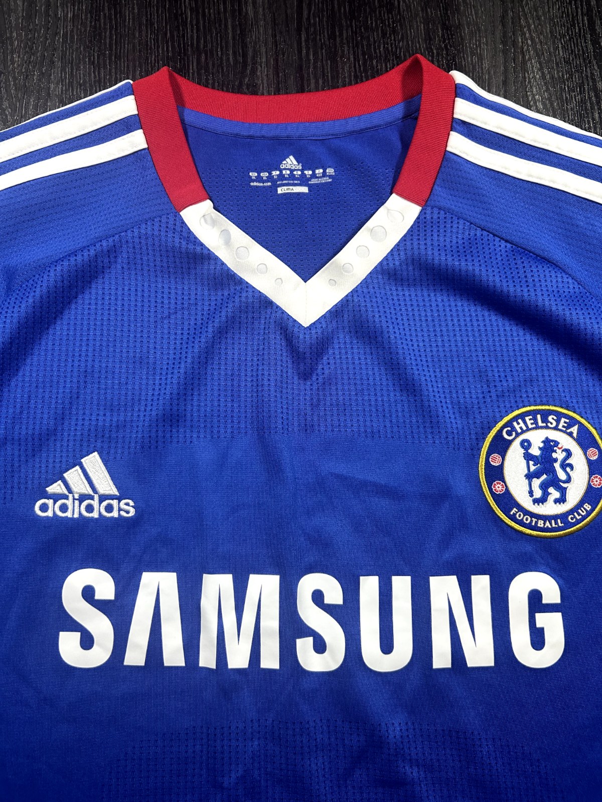 Original Authentic Adidas Chelsea 2010/2011 Home Shirt Mens Extra Large1