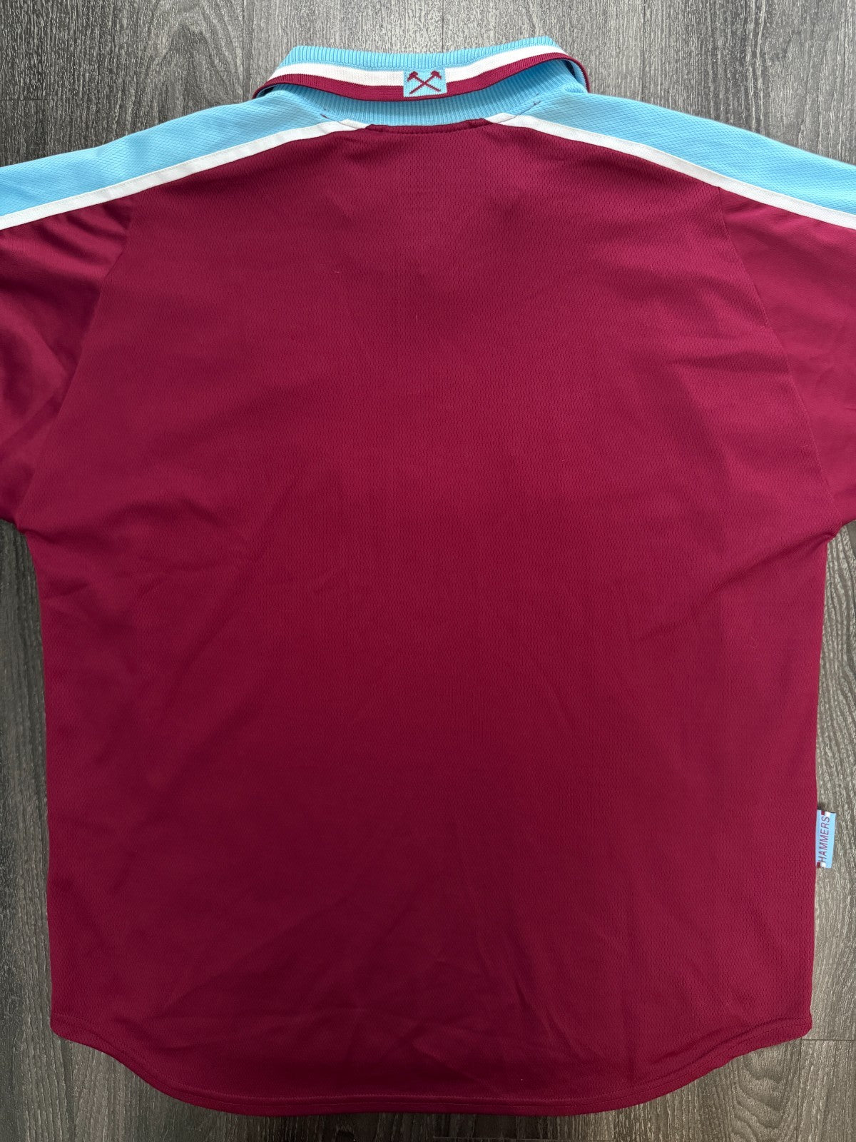 Original Fila West Ham United 1999/2000 Home Shirt Mens XXL 2XL5