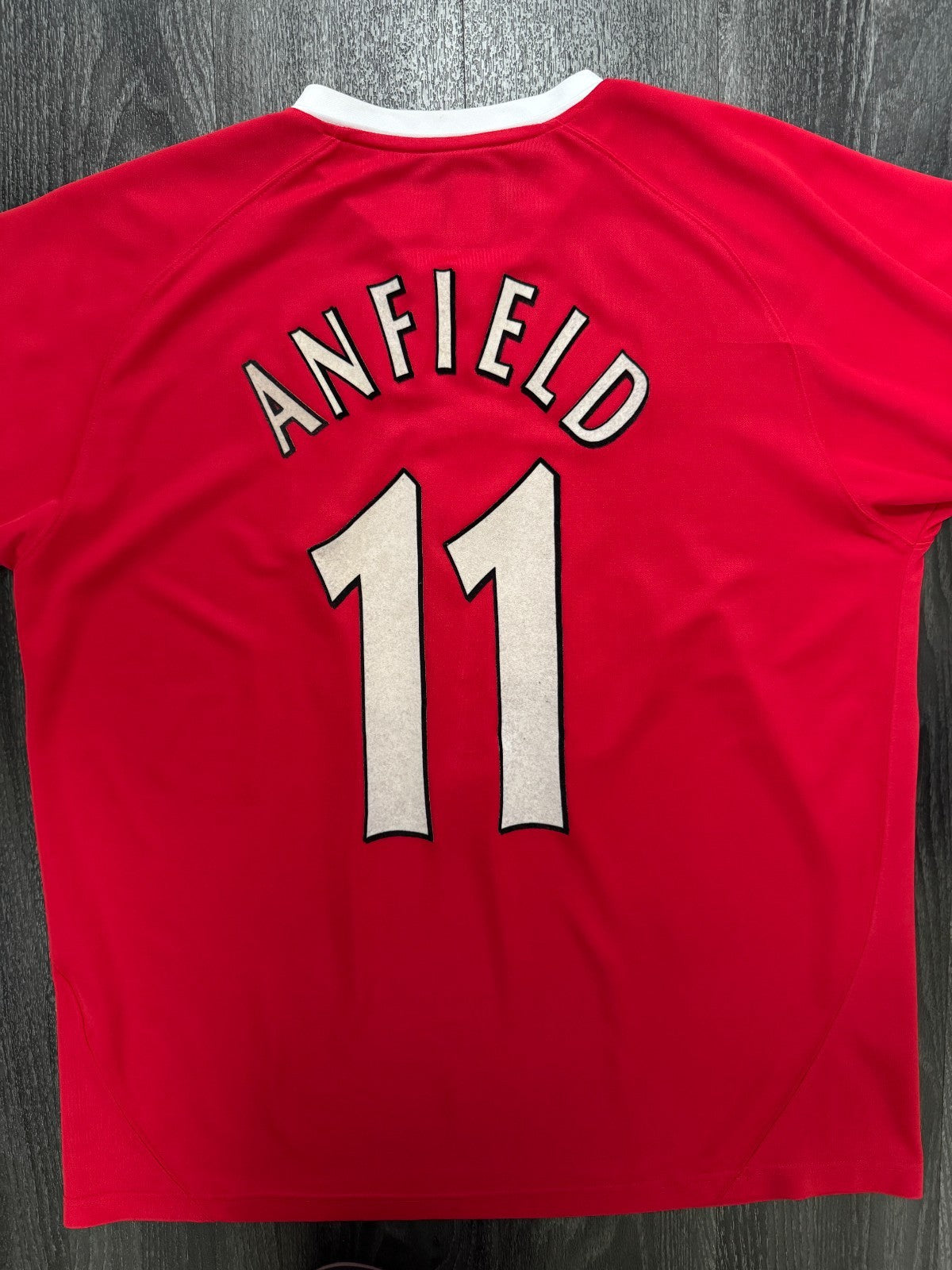 Original Reebok Liverpool 2002/2003 European Home Shirt Mens Large L6