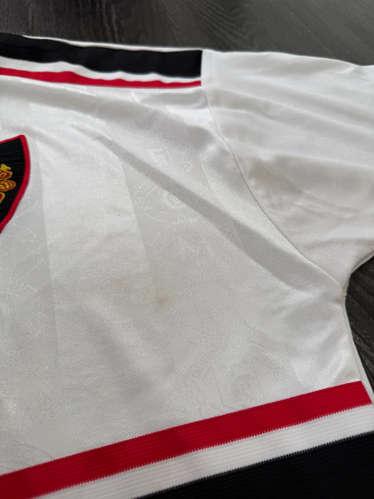 Original Authentic Umbro Manchester United 1997/1998 Away Shirt Mens XXL 2XL4