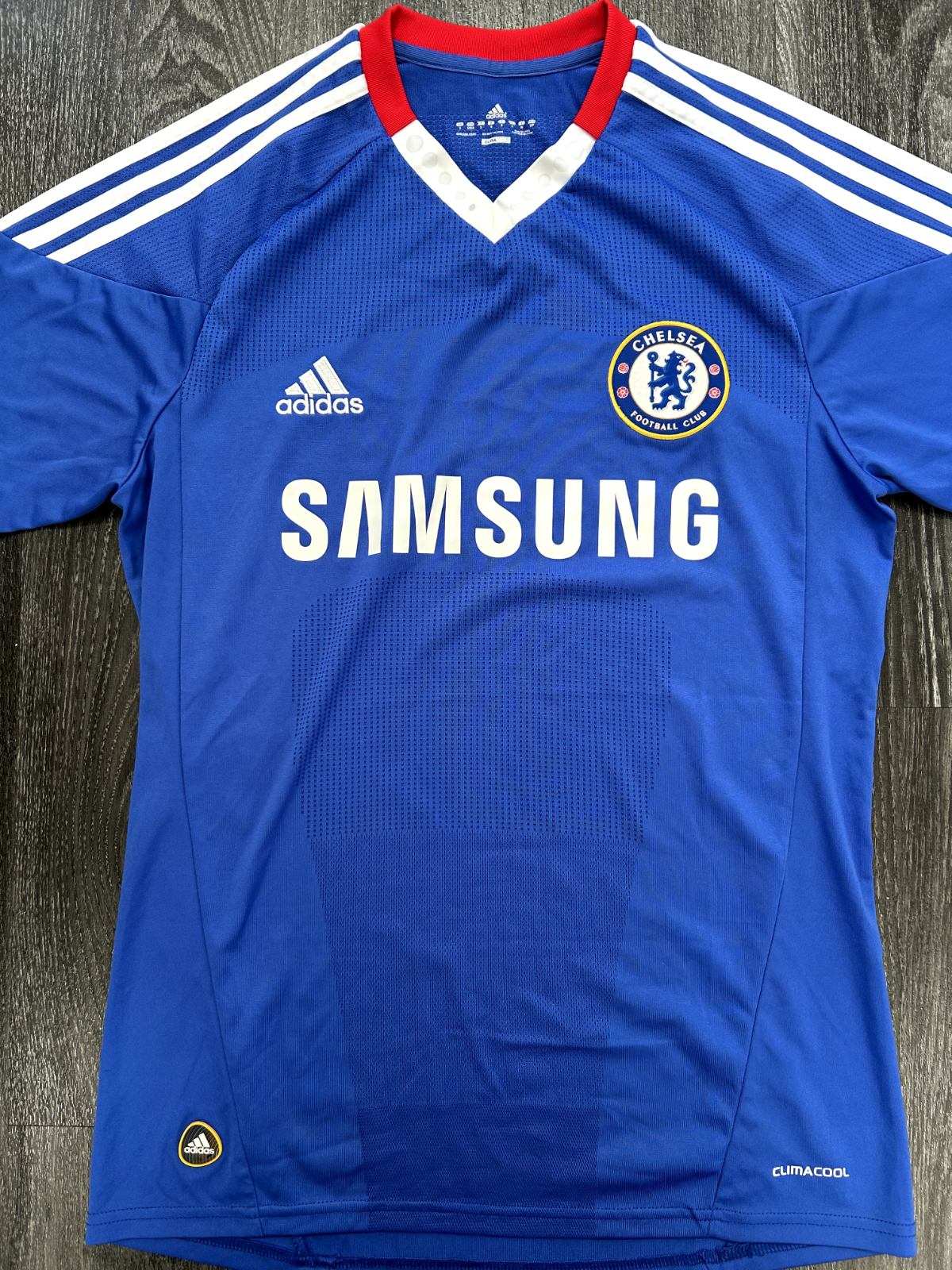 Original Authentic Adidas Chelsea 2010/2011 Home Shirt Mens Small0