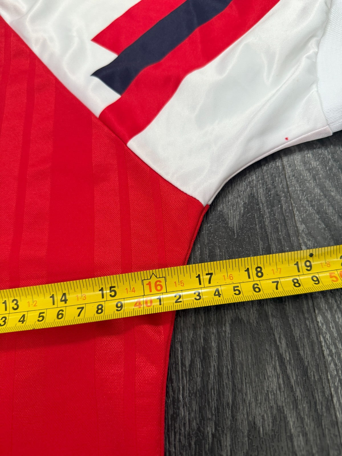 Original Authentic Adidas Arsenal 1992/1993 Home Shirt Youth Large8