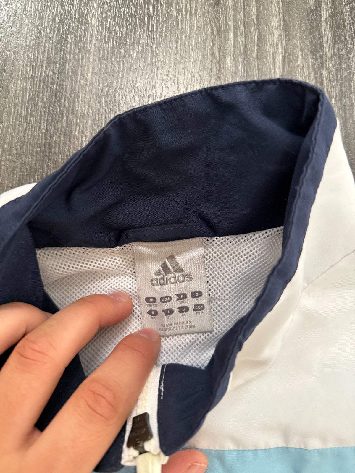 Original Authentic Adidas Real Madrid 2006/2007 Track Jacket Mens Small2