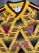 Original Adidas Arsenal 1990/1991 Bruised Banana Away Shirt Youth Large1
