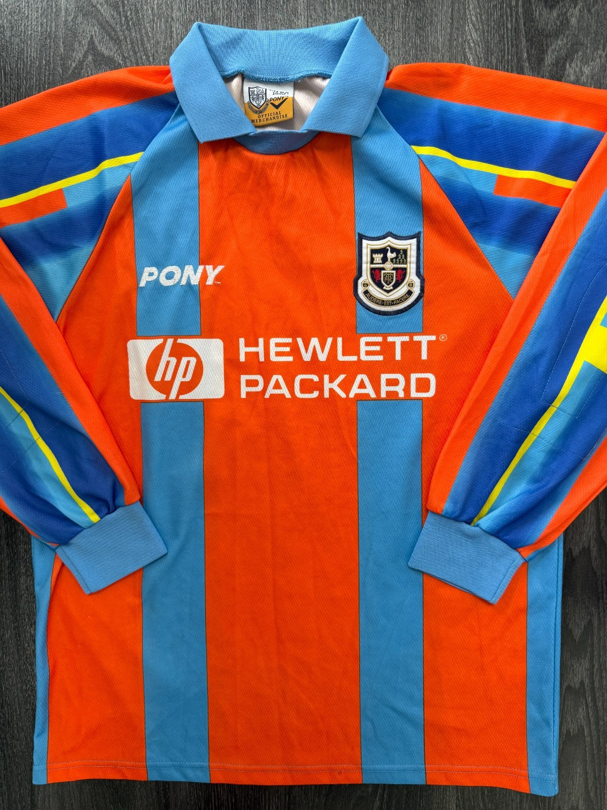 PONY Tottenham Hotspur Spurs 1997/1998 Goalkeeper Shirt Mens Medium0