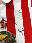 SIGNED PLAYER ISSUE Asics Sunderland AFC 1998/1999 Home Shirt Mens Extra Large3
