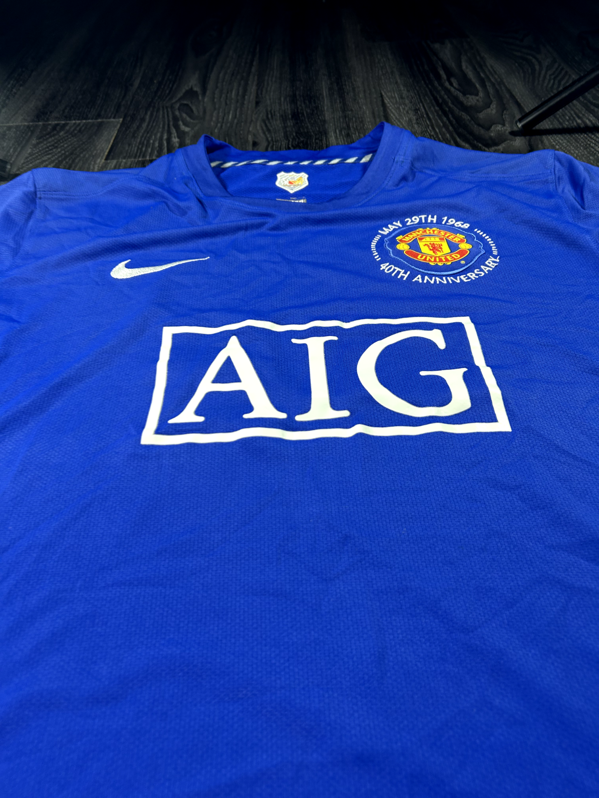 Original Authentic Nike Manchester United 2008/2009 Third Shirt Mens XXL 2XL5