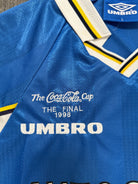 Authentic Umbro Chelsea 1997/1998 Home Shirt Coca Cola Cup Final Large3