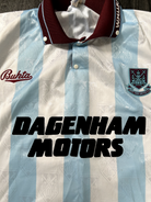 Original Authentic Bukta West Ham United 1992/1993 Away Shirt Extra Large Mens1