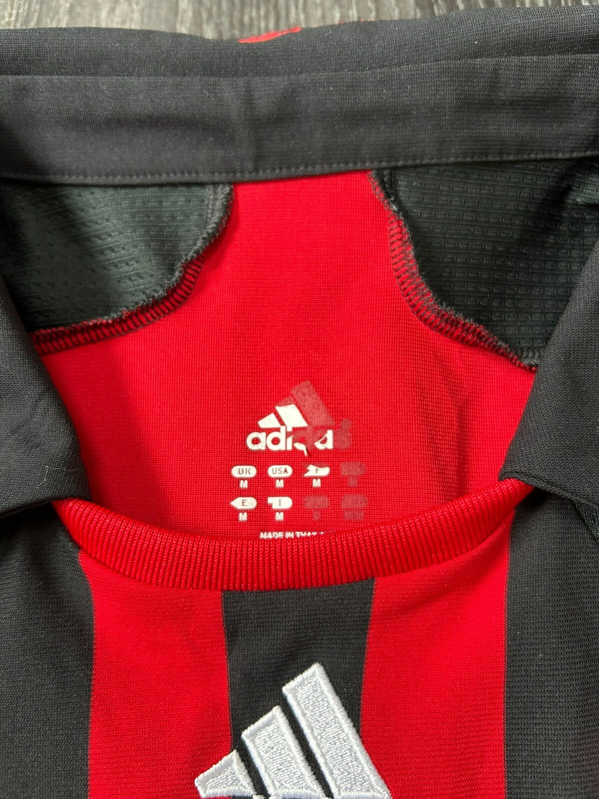 Original Authentic Adidas AC Milan 2007/2008 Home Shirt Mens Medium6